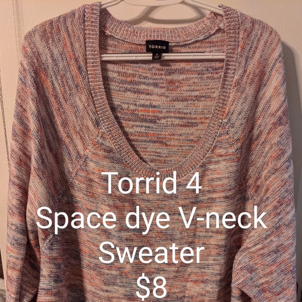 Torrid 4 Space Dye Sweater